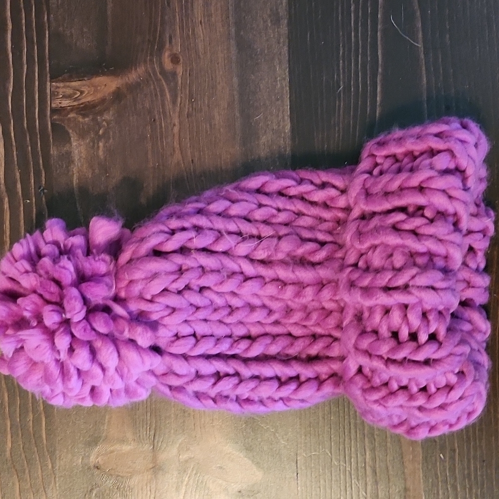 Chunky Pink Hat